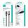 USAMS Kabel pleciony USB-C/Lightning LED 1,2m 20W PD Fast Charge - 1568999 - zdjęcie 8